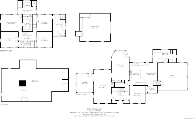 75 Bald Hill Rd, Wilton, CT 06897 - view of home floor plan
