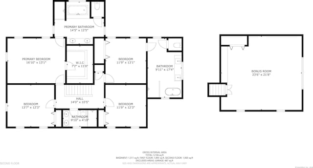 75 Bald Hill Rd, Wilton, CT 06897 - view of floor plan / room layout