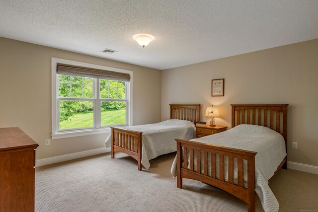 9 Benjamin Ln Unit 9, Tolland, CT 06084 - bedroom featuring light colored carpet, baseboards, and a textured ceiling