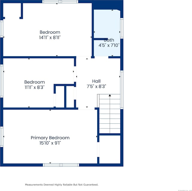 98 Herald Ave, Bridgeport, CT 06606 - room layout