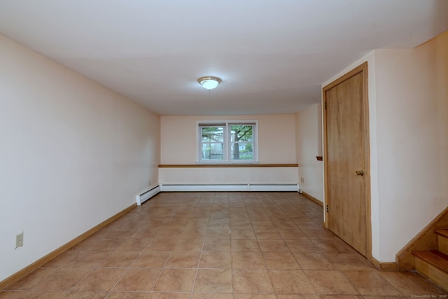 15 Edgemere Rd, Hamden, CT 06517 - spare room featuring baseboards and baseboard heating