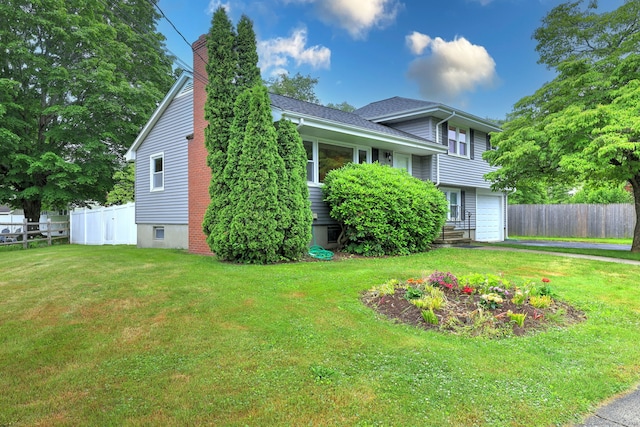 15 Edgemere Rd, Hamden, CT 06517 - view of side of home with a chimney and a shingled roof