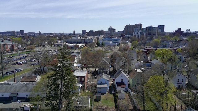 48 Greenwood St, New Haven, CT 06519 - aerial view of property's location featuring nearby urban area