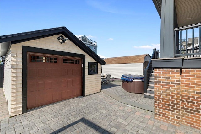 10 Point Beach Dr, Milford, CT 06460 - view of detached garage