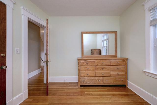 17 Norris St, Hamden, CT 06517 - bedroom with light wood-style flooring and baseboards