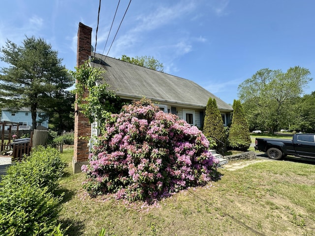38 Makara St, Plymouth, CT 06786 - view of property exterior with a chimney