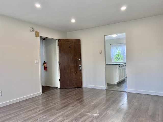4 Belair Dr Unit 4, New Milford, CT 06776 - entrance foyer featuring wood finished floors, baseboards, and recessed lighting