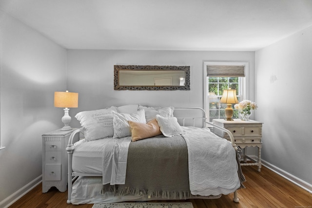 96 Long Hill Ter, New Haven, CT 06515 - bedroom with baseboards and wood finished floors
