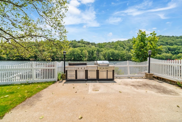 137 Roosevelt Dr, Seymour, CT 06483 - gate with a forest view