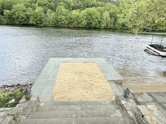 137 Roosevelt Dr, Seymour, CT 06483 - dock with a water view and a wooded view