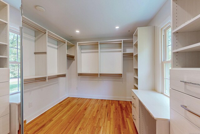 305 Thayer Pond Rd, Wilton, CT 06897 - spacious closet featuring light wood finished floors
