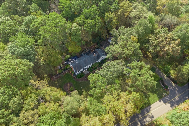 305 Thayer Pond Rd, Wilton, CT 06897 - drone / aerial view of a forest
