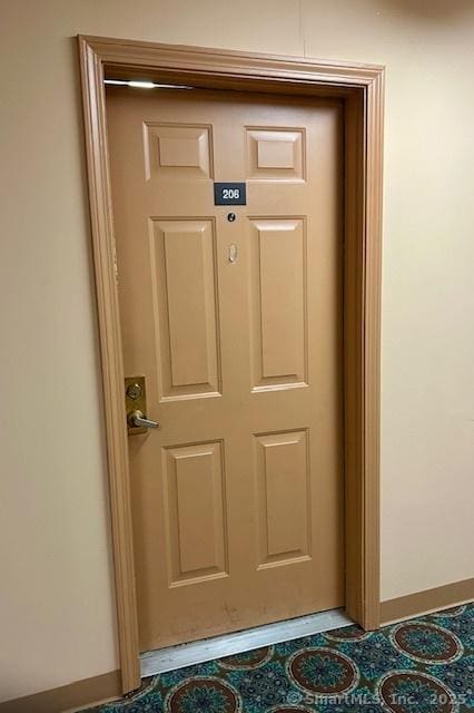 625 Palisado Ave Apt 206, Windsor, CT 06095 - property entrance featuring stucco siding