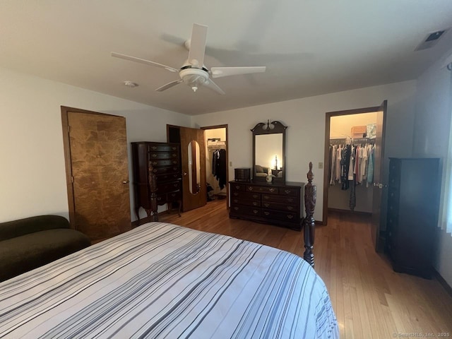 27 Rolling Ridge Rd Unit 27, Monroe, CT 06468 - bedroom with a spacious closet, a closet, and wood finished floors