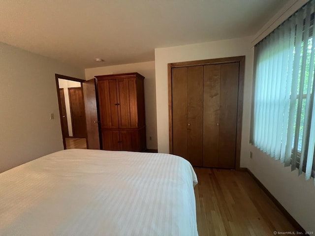 27 Rolling Ridge Rd Unit 27, Monroe, CT 06468 - bedroom with wood finished floors and a closet