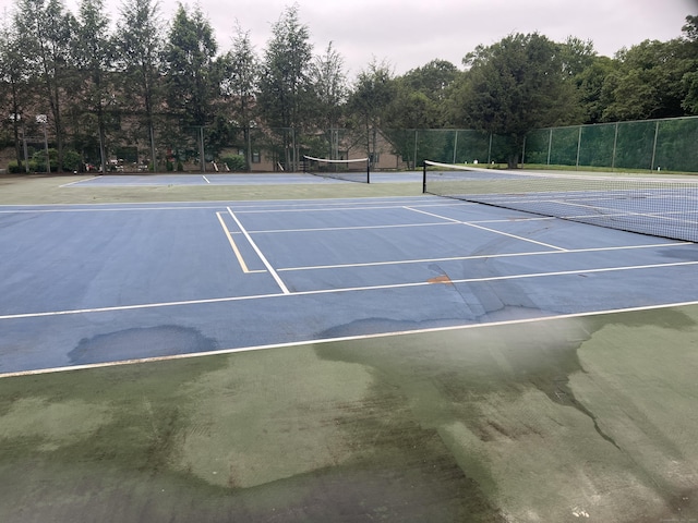 27 Rolling Ridge Rd Unit 27, Monroe, CT 06468 - view of tennis court featuring community basketball court and view of scattered trees