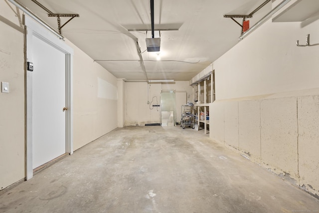 513 Opa Ln Unit B, Stratford, CT 06614 - garage featuring a garage door opener