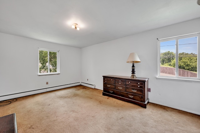 87 Clinic Dr Unit 3A, New Britain, CT 06051 - carpeted spare room featuring baseboard heating and baseboards