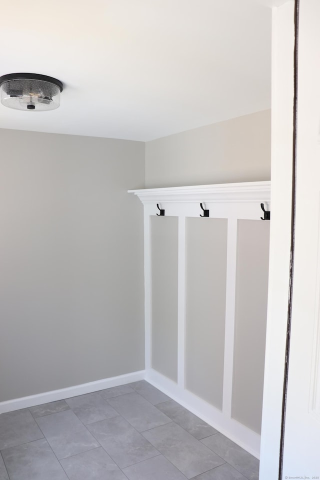197 New Rd, Tolland, CT 06084 - mudroom featuring light tile patterned flooring and baseboards