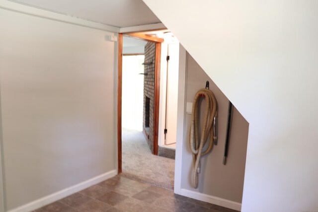 197 New Rd, Tolland, CT 06084 - corridor with carpet flooring and baseboards