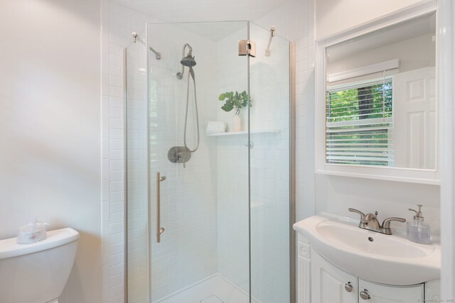 43 Hall Rd, Easton, CT 06612 - full bath with a stall shower and vanity
