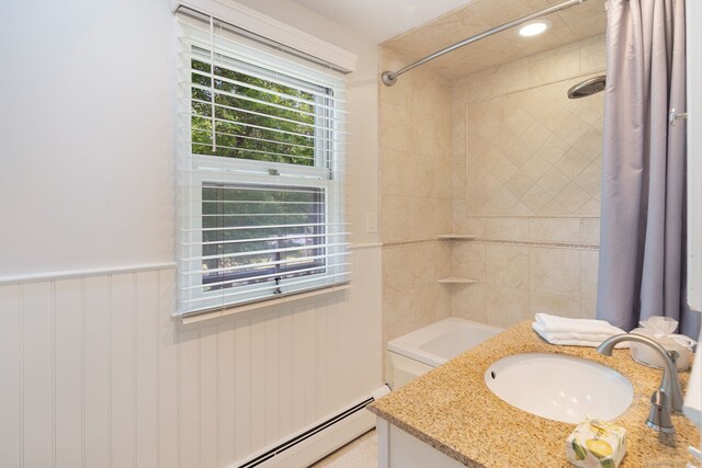 43 Hall Rd, Easton, CT 06612 - bathroom with vanity and shower / tub combo
