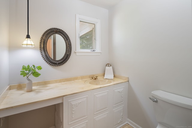 43 Hall Rd, Easton, CT 06612 - bathroom featuring toilet and vanity