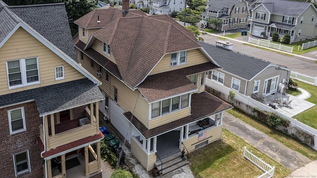 3800 Main St, Stratford, CT 06614 - aerial perspective of suburban area
