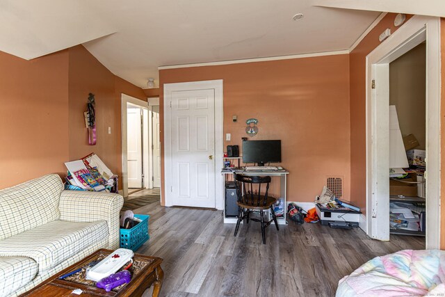 3800 Main St, Stratford, CT 06614 - living room with wood finished floors and ornamental molding