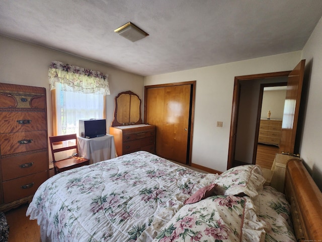 82 Hotchkiss St, Waterbury, CT 06704 - bedroom with a closet and wood finished floors