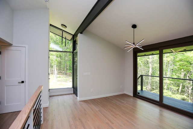 7 Hillcrest Ln, Weston, CT 06883 - spare room with light wood-style flooring and baseboards