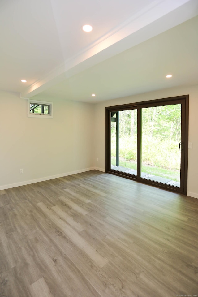 7 Hillcrest Ln, Weston, CT 06883 - unfurnished room featuring healthy amount of natural light, wood finished floors, and recessed lighting