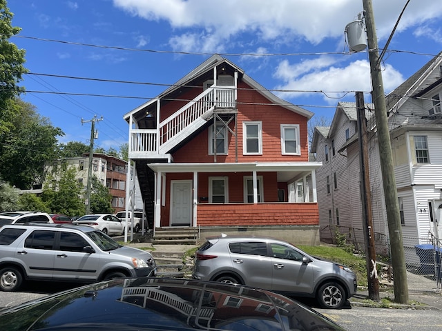 50 Beacon St, Waterbury, CT 06704 - multi unit property with covered porch