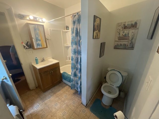 50 Beacon St, Waterbury, CT 06704 - bathroom featuring vanity and shower / bathtub combination with curtain