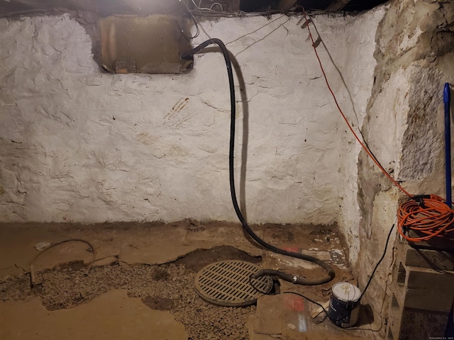 50 Beacon St, Waterbury, CT 06704 - view of unfinished basement