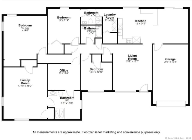 115 Sunburst Rd, Bridgeport, CT 06606 - view of room layout