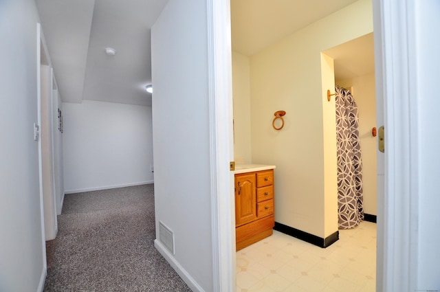 61 Windy Hill Ln Unit 61, Rocky Hill, CT 06067 - hallway with light flooring and baseboards