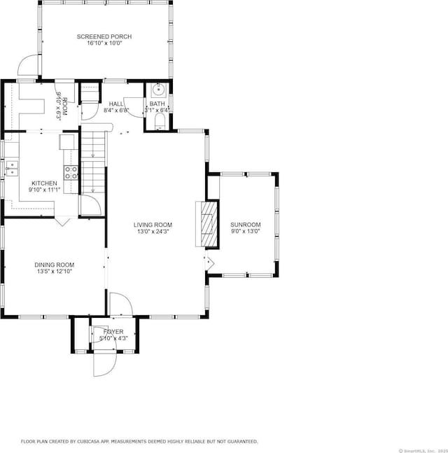 28 Wardwell Rd, West Hartford, CT 06107 - room layout
