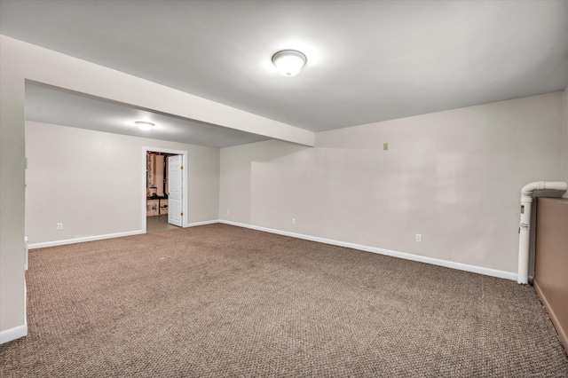 745 Merrow Rd Apt 157, Coventry, CT 06238 - basement with baseboards and carpet