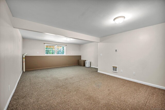 745 Merrow Rd Apt 157, Coventry, CT 06238 - below grade area with carpet flooring and baseboards