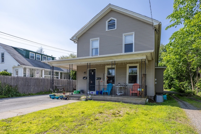 60 Albert St, Torrington, CT 06790 - view of front facade featuring covered porch