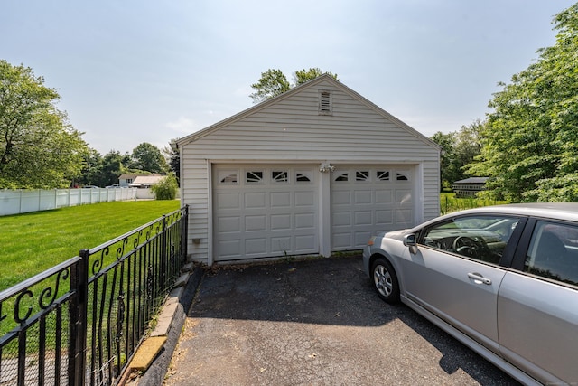 52 N Grand St, Suffield, CT 06093 - view of detached garage