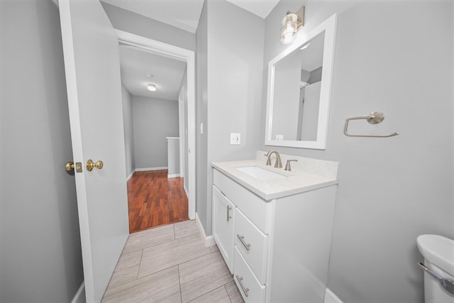 30 Seymour Rd Apt D3, Plymouth, CT 06786 - bathroom featuring vanity and wood finished floors