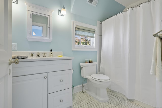 66 Stanton Rd, Darien, CT 06820 - bathroom featuring vanity and tile patterned flooring