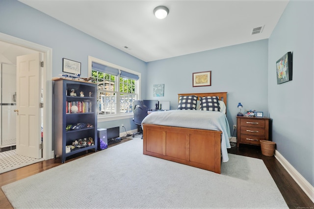 66 Stanton Rd, Darien, CT 06820 - bedroom featuring dark wood finished floors