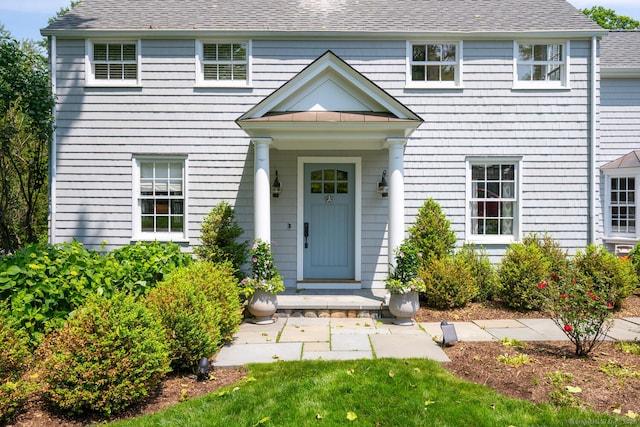 3 Bittersweet Trl, Norwalk, CT 06853 - view of front of property featuring a shingled roof