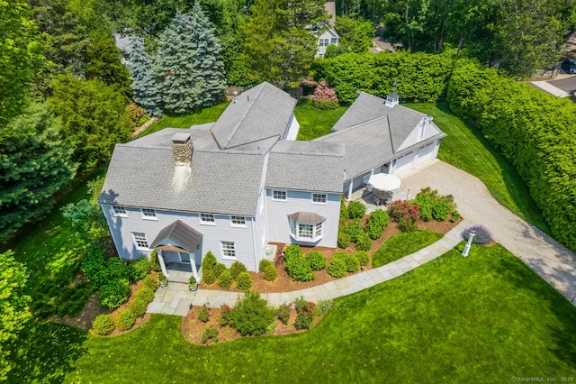 3 Bittersweet Trl, Norwalk, CT 06853 - aerial view of property and surrounding area