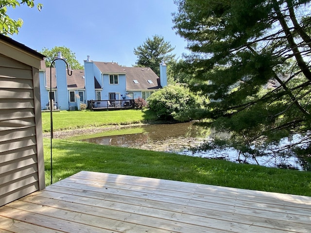 64 Copper Beech Dr Unit 64, Rocky Hill, CT 06067 - wooden terrace featuring a yard