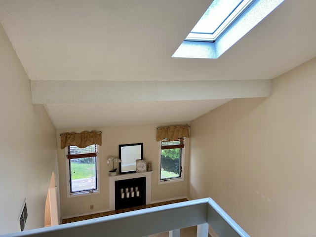 64 Copper Beech Dr Unit 64, Rocky Hill, CT 06067 - interior space featuring multiple windows, a skylight, and baseboards
