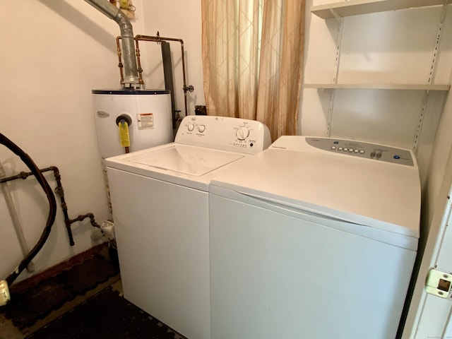 64 Copper Beech Dr Unit 64, Rocky Hill, CT 06067 - laundry area with washing machine and dryer and water heater